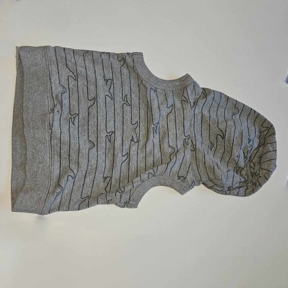 5/20 George Toddler Grey Hooded Sleeveless Tank with Front Pocket - Picture 3 of 3